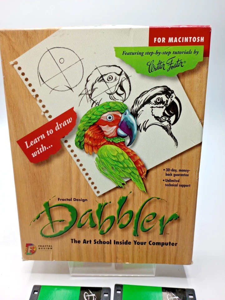Vintage DABBLER Software for Macintosh by Fractal Design (3.5" Floppy Disks) - Image 2 of 4