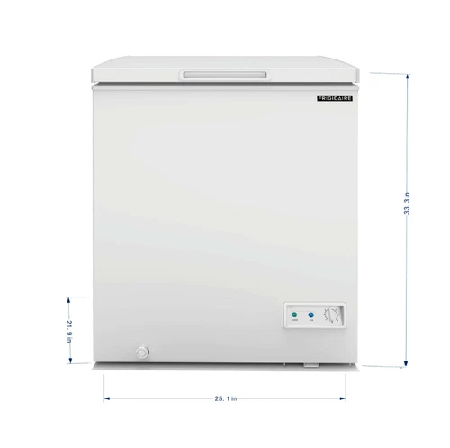 Frigidaire 5.0 Cu. ft. Chest Freezer, White , EFRF5003, NEW. Free shipping