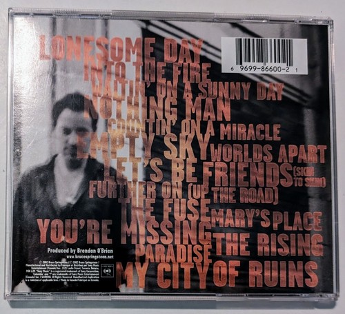 Bruce Springsteen – The Rising (2002) - Canada - CD VG (Tested) - Picture 3 of 5