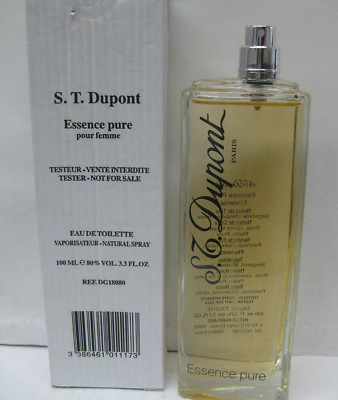 Essence Pure Pour Femme by S.T. Dupont 3.3 oz/ 100 ml Eau De Toilette Spray New