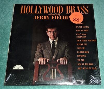 ''STILL SEALED'' VINYL LP by JERRY FIELDING ''HOLLYWOOD BRASS'' (1966) POP / ABC-542