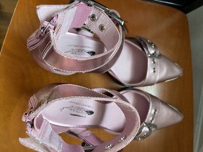 JEFFRYCAMPBELL SPIKE HI HI HEEL 送料無料 Free People Jeffrey Campbell Hendrix Heels 8 Pink Metallic