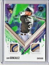 2021 Diamond Kings DK Materials Masterpiece RC #46 Luis Gonzalez 1/1