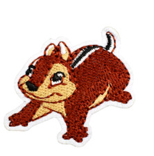 SNOW WHITE - BROWN SQUIREL - DISNEY RETRO 1937 - Embroidered Sew/Iron-On Patch