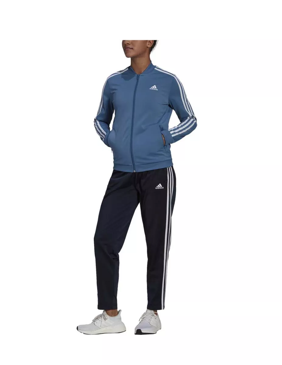 Adidas Women's 3s Tr Ts Women's Tracksuit Blue/White HZ2477 | eBay