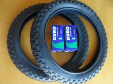 Kids Bicycle Tires and Tubes 16x2.125 Fits 1.75 1.95 Black BMX 16" Bike