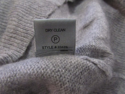 360 SWEATER GRAY CASHMERE LIFE'S A BEACH CROPPED TOP SWEATER size L - Picture 8 of 8