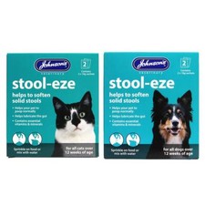 Johnson's Vet Stool-Eze For Cats or Dogs - Stool softener for Pets