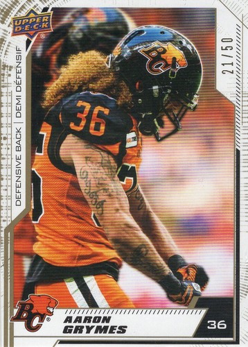 2020 UD CFL FOOTBALL "GOLD PARALLEL'S" ****YOU PICK**** - Picture 3 of 27