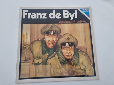 LP Franz De Byl Verdammt Allein VG+/VG+ Modern Electric Blues Free Improvisation