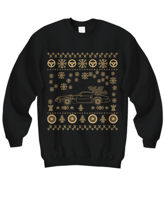 Firebird 1979 gold ugly christmas sweater - Sweatshirt