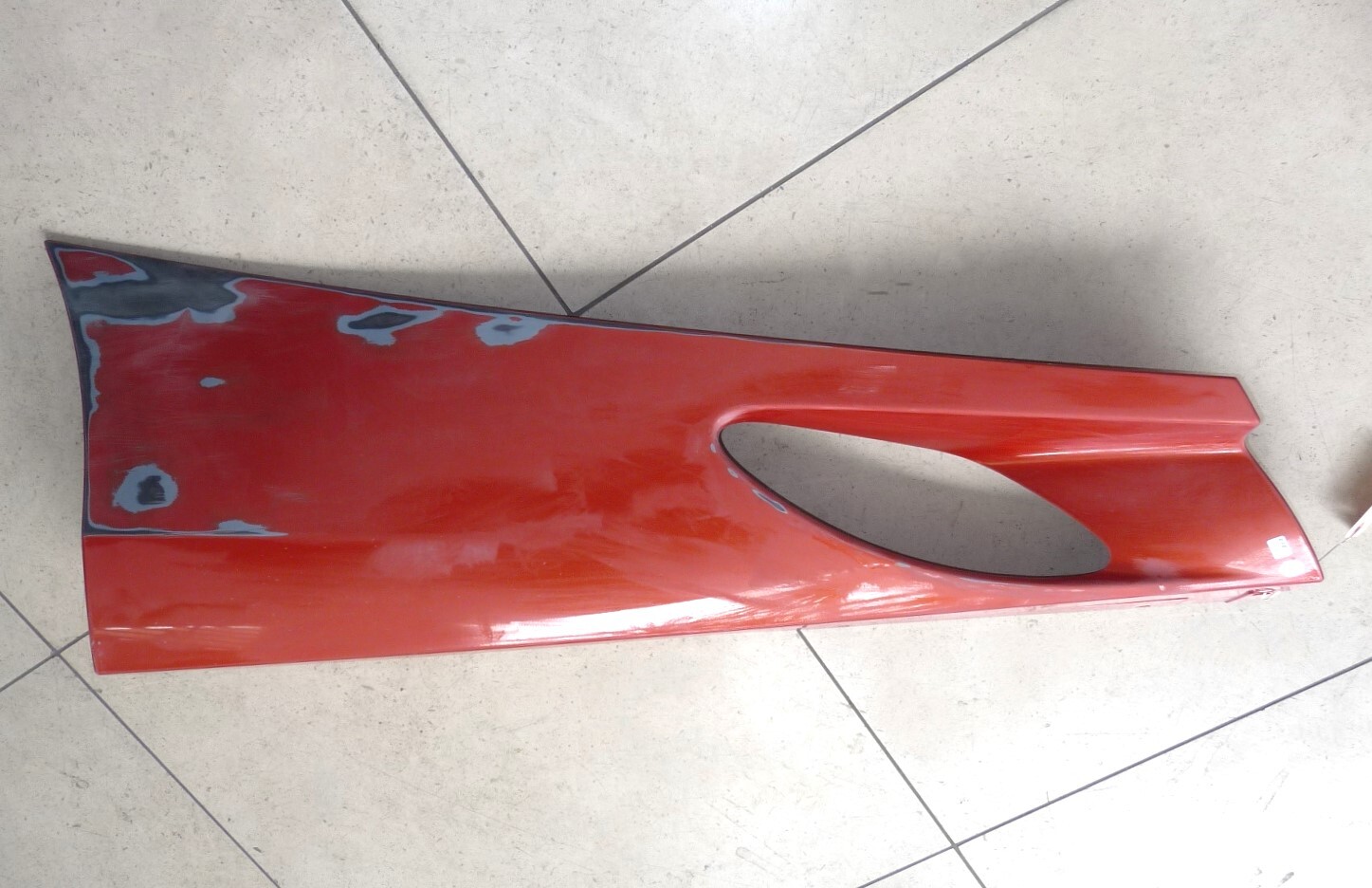 17-22 Mclaren 720s Rear Right Passenger Rocker Panel Molding Cover 14AC941CP OEM