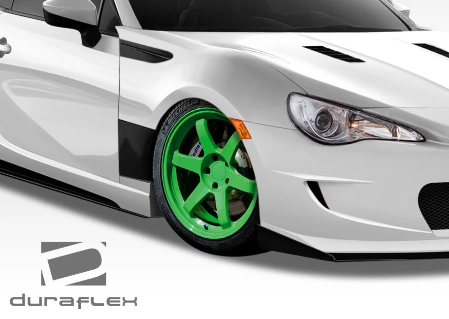 For 2013-2020 FR-S Toyota 86 Subaru BRZ Duraflex GT Concept Fenders - 2 Piece — 第 2/4 张图片