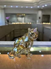 NEW Swarovski Amur Leopard Sofia SCS Members 5428541 With Box- Signed by Artist