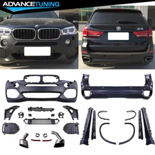 Fits 14-18 BMW F15 X5 M Sport Style Complete Kit Full Conversion Unpainted PP