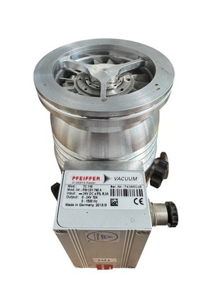 Pfeiffer Vacuum Turbo Pump w/ TC 110 Drive + TCP 600 Controller Power Supply