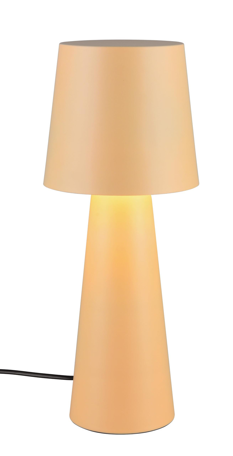 Trio Leuchten Tischleuchte Nubian 562900144, Metall Beige, exkl. 1x E27