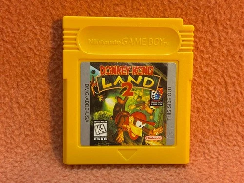 Donkey Kong Land 2 DK Nintendo Game Boy Gameboy Original Color Tested Working!