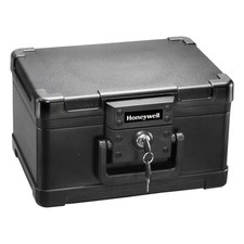 HONEYWELL 1101 Safe,Key,Steel,0.15 cu ft 52HM46