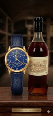 Vintage NIP Domaines Barons de Rothschild (Lafite) Watch - 35mm - New Battery