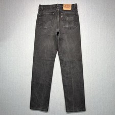 Vintage Levis 505 Black Jeans Men s 31x30 Fits 30x30 Made in USA 1995