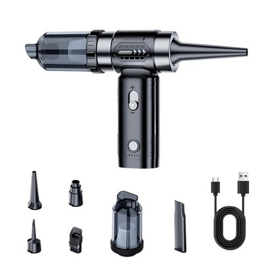 Car Vacuum Cleaner, Portable Cordless Handheld Vacuum with Dust Buster, Air B...