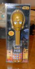 PEZ Star Wars C-3PO Giant Musical Candy Dispenser Gold 12" 2005 New In Box