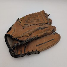 Mizuno MZ1204 Leather Baseball Glove Mitt 12" RHT Professional Model