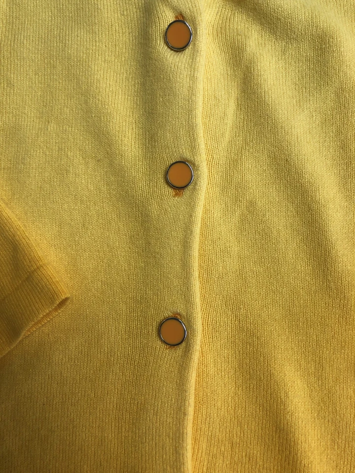 Cárdigan suéter 7th Avenue para mujer mediano botón delantero ombre top ligero Foto 2 de 4