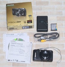 FUJIFILM FinePix F600EXR Compact Digital Camera Tested Working Seller Japan