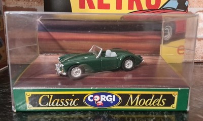 Corgi Classics D731 1:43 MGA Open Top in British Racing Green - OVP 