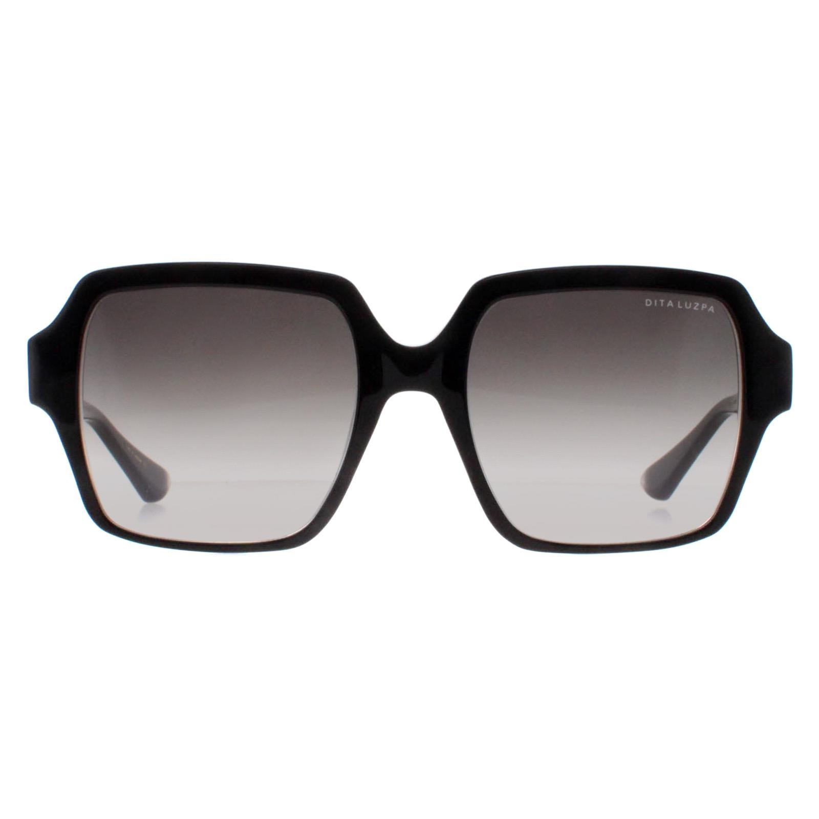 Dita Sunglasses Luzpa DTS710-A-01 Black Dark Grey to Clear Gradient