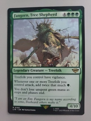 MTG Fangorn, Tree Shepherd LotR: Tales of Middle-earth Regular Rare 