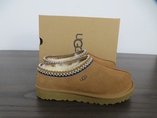 UGG Tasman II Chestnut Shoes Slippers Sandals Womens 9 Shearling Lined Slip On
