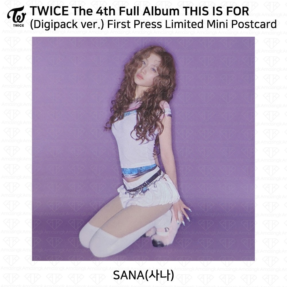 TWICE 4th Full Album THIS IS FOR Photobook / Digipack ver