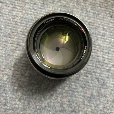 Carl Zeiss Planar HFT 1:1,4 50mm QBM Bajonett. Made in Germany Rollei