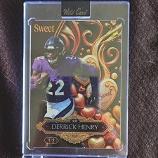 Wild Card Sweet Derrick Henry Christian McCaffrey Emmitt Smith Trading Cards