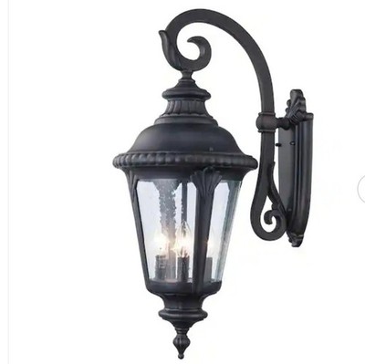Trans Globe Lighting 5045-RT Commons 4 Light 29 inch Rust Outdoor Wall Lantern