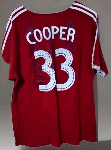 FC Dallas Adidas Trainingsshirt Nr#33 Cooper Größe Xl Herren - Bild 11 von 12