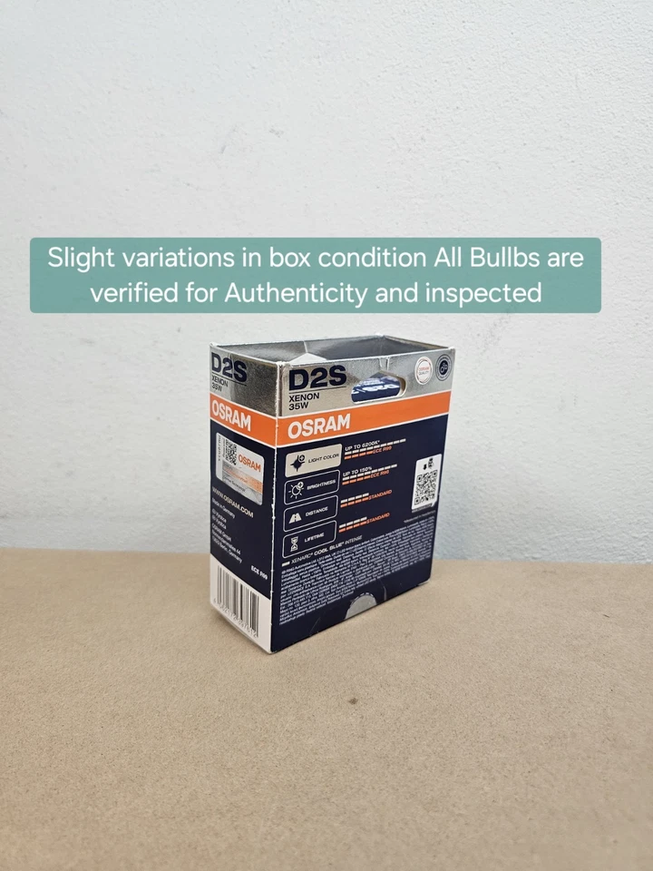 D2S OSRAM 66240CBN COOL BLUE INTENSE NEXT GEN HID XENON BULBS (2 PACK) - Image 3 of 4