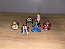 Nintendo Super Mario Kart 2022 McDonalds Happy Meal Toys Lot of 6 Bowser Yoshi