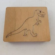 Tyrannosaurus #2 Dinosaur Ellison Educational Equip Accucut Wood Dies 6"x5" 