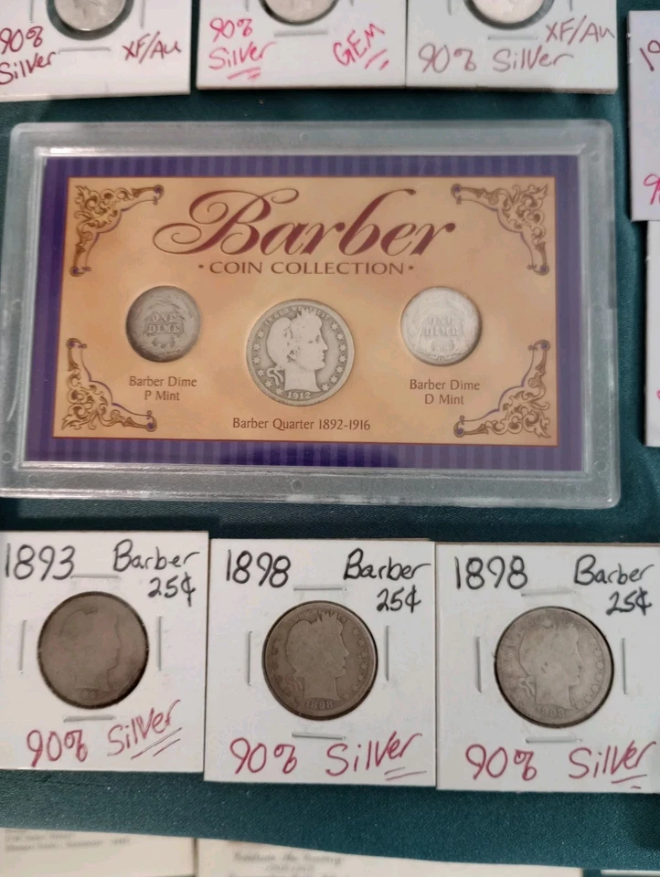 Huge Coin & Currency Lot .Gold, Platinum,Silver,Barber, Errors,OBW, Seated  - Image 4 of 4