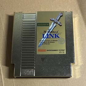 Nintendo NES Zelda II The Adventure of Link NTSC-U/C 1988 NES-AL-USA manuel