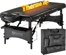 30" Galaxy Portable Massage Table Package - Black Beauty Bed