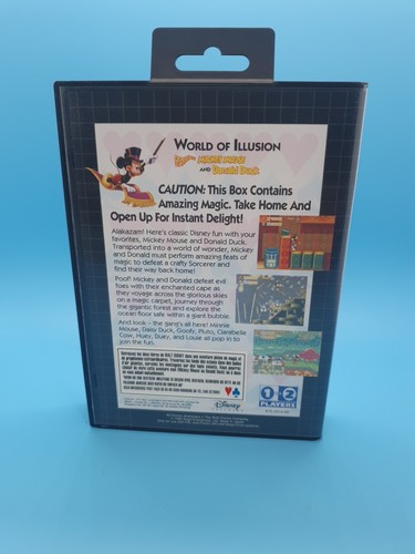 World of Illusion Starring Mickey Mouse Donald Duck Sega Mega Drive - Bild 3 von 7