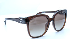 Liu-Jo LJ664SR 210 Brown Rectangle Womens Sunglasses 55mm