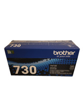 Brother TN730 Genuine Original Standard Yield Black Toner Cartridge 1200 Pages