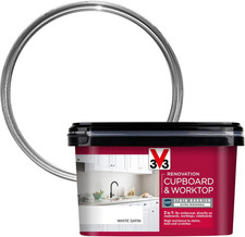 V33 Renovation Cupboard & Worktop Paint - No Undercoat Needed - High Resistance 