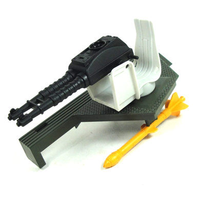 #ad GI Joe 1988 Rolling Thunder Gun Seat w Fender Original Vintage Hasbro Parts $14.94